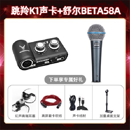 跳羚K1-舒尔beta58A套装