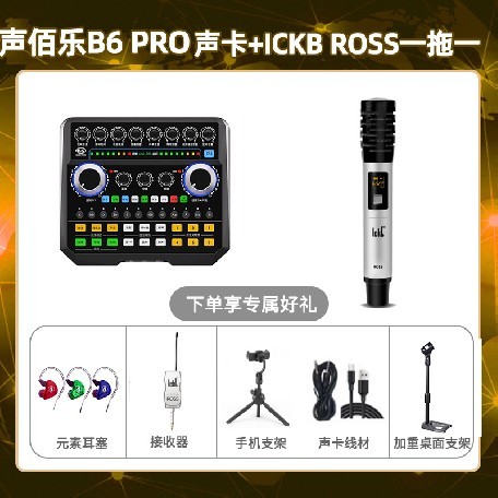 声佰乐B6pro-ROSS单只套装