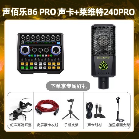 声佰乐B6pro-莱维特240pro套装