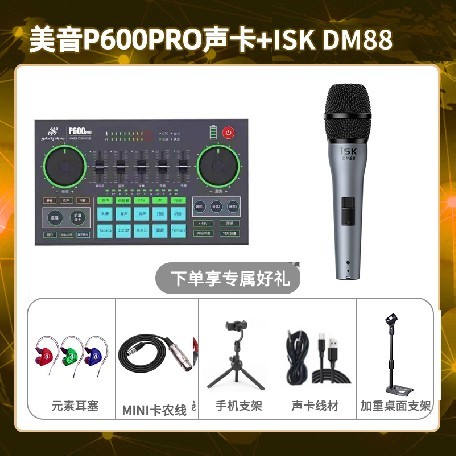 美音P600pro-isk DM88套装