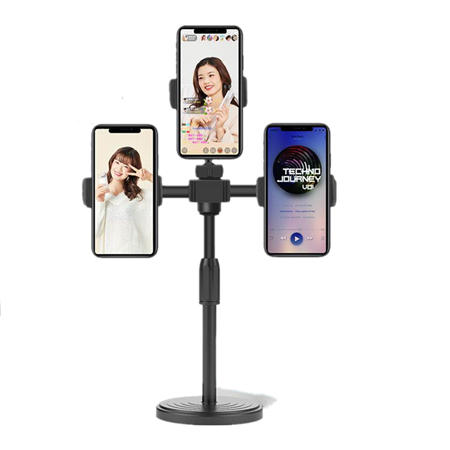 桌面三机位支架
