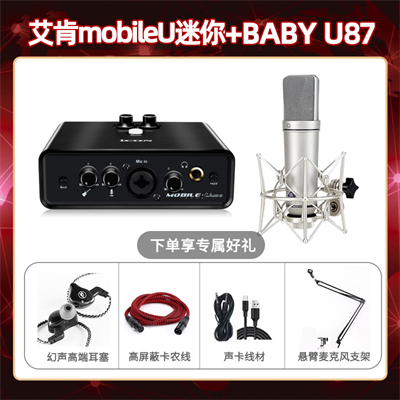 艾肯mobile U迷你-Baby 指向U87套装