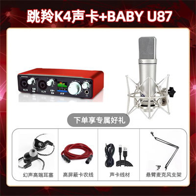 跳羚K4-Baby指向U87套装
