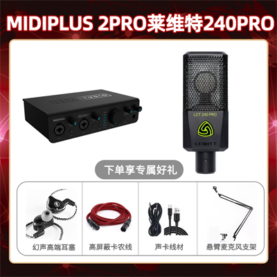 Midiplus 2 Pro-莱维特240pro套装