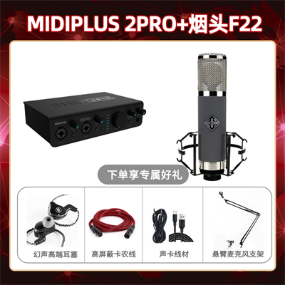 Midiplus 2 Pro-烟头F22套装