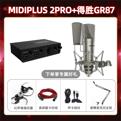 Midiplus 2 Pro-得胜GR87套装