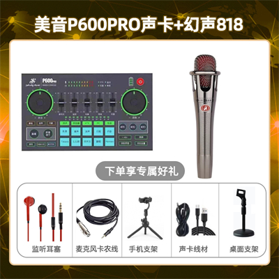 美音P600pro-幻声818套装