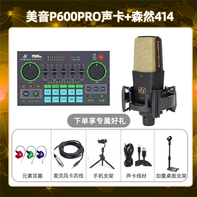 美音P600pro-森然C414套装