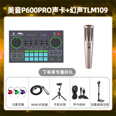 美音P600pro-幻声TLM109套装