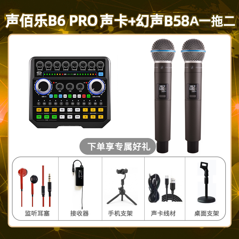 声佰乐B6pro-幻声B58A双只套装