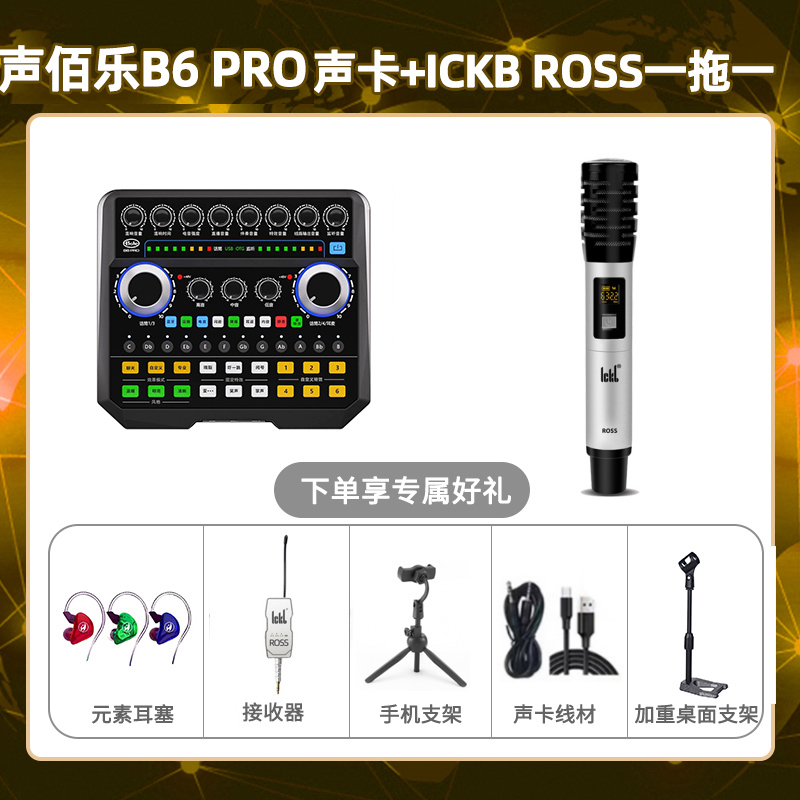 声佰乐B6pro-ROSS单只套装