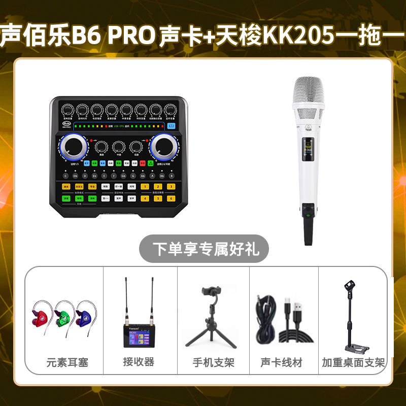 声佰乐B6pro-天梭KK205单只套装