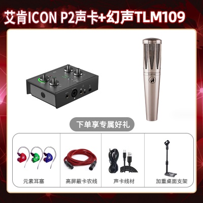 艾肯P2-幻声TLM109套装
