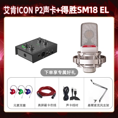 艾肯P2-得胜SM18-el套装