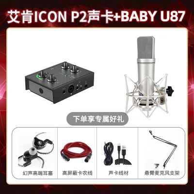 艾肯P2-Baby 指向U87套装