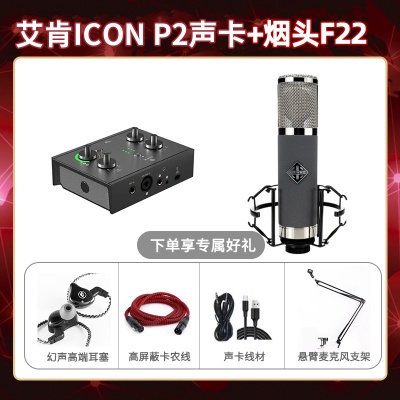 艾肯P2-烟头F22套装