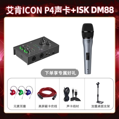 艾肯P4-isk DM88套装