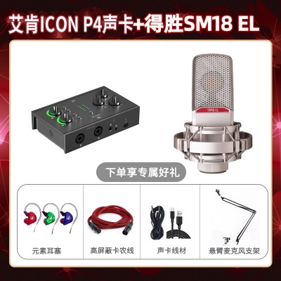 艾肯P4-得胜SM18-el套装